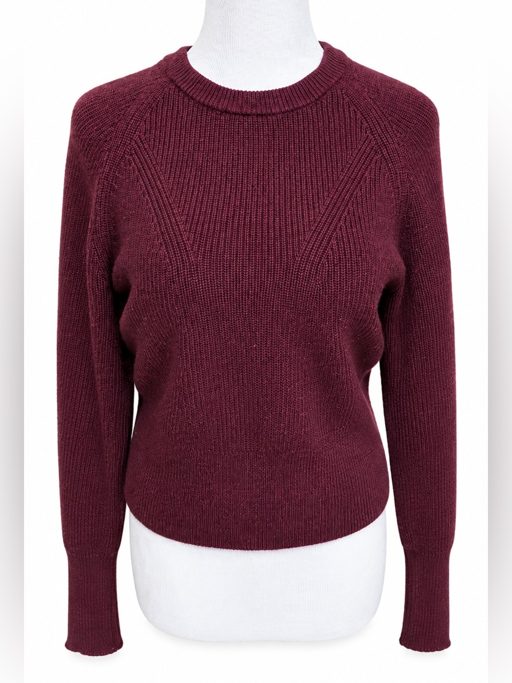 Banana Republic Burgundy Crewneck Sweater Small